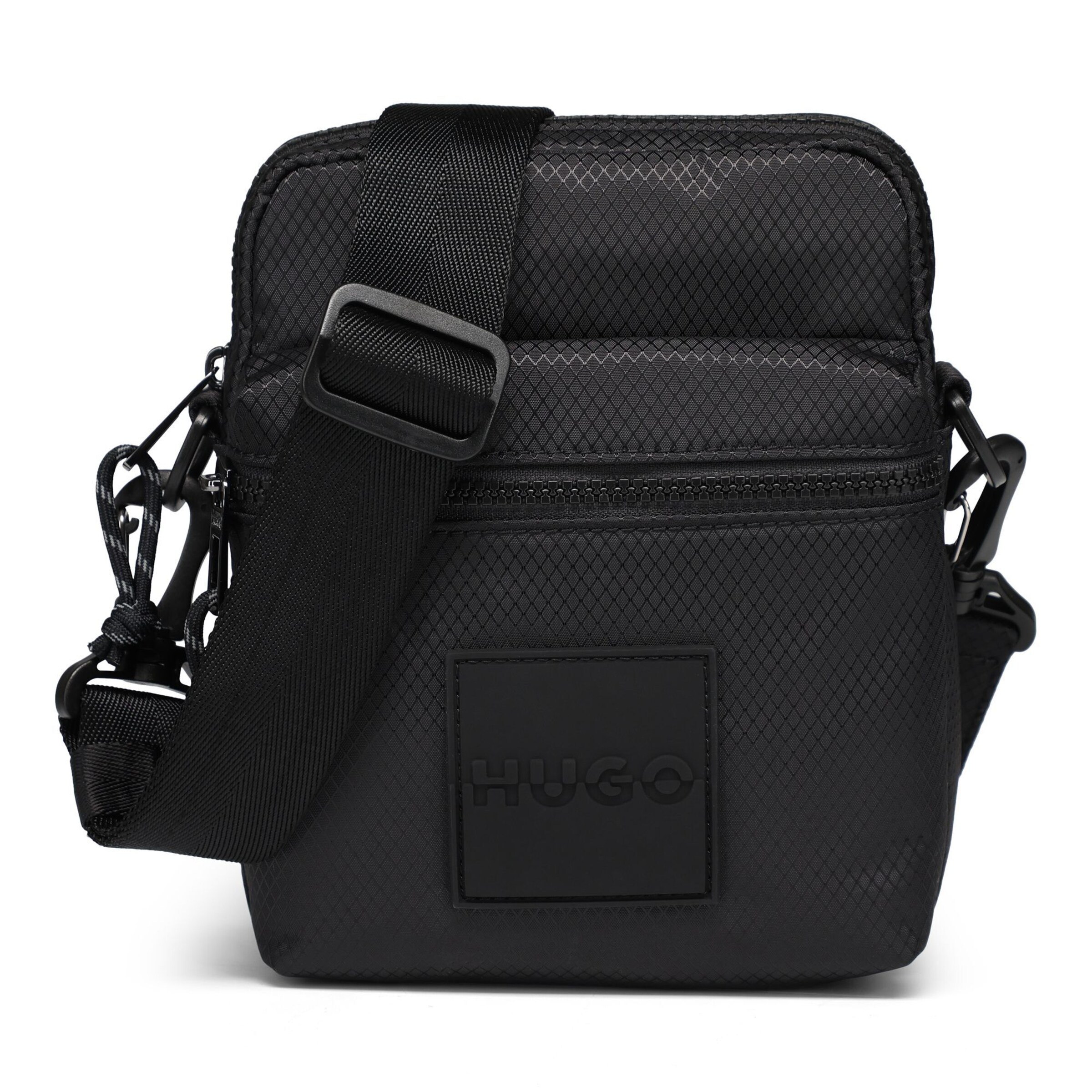 Borsa a tracolla 'Jhin Mini' di HUGO in nero: frontale