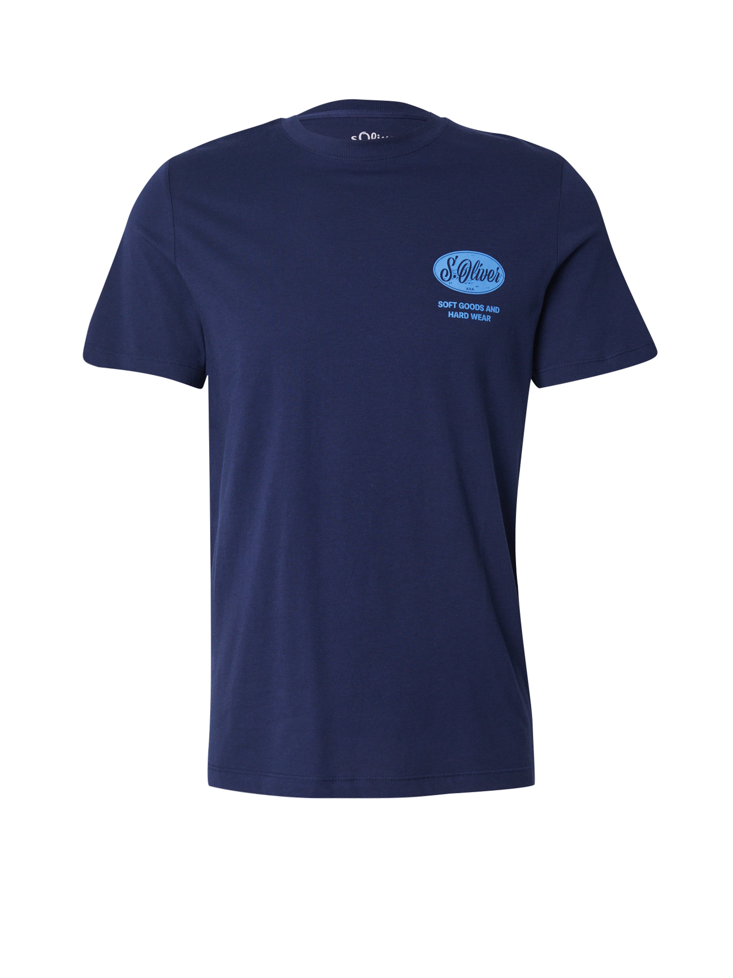 s.Oliver Μπλουζάκι σε μπλε: μπροστά