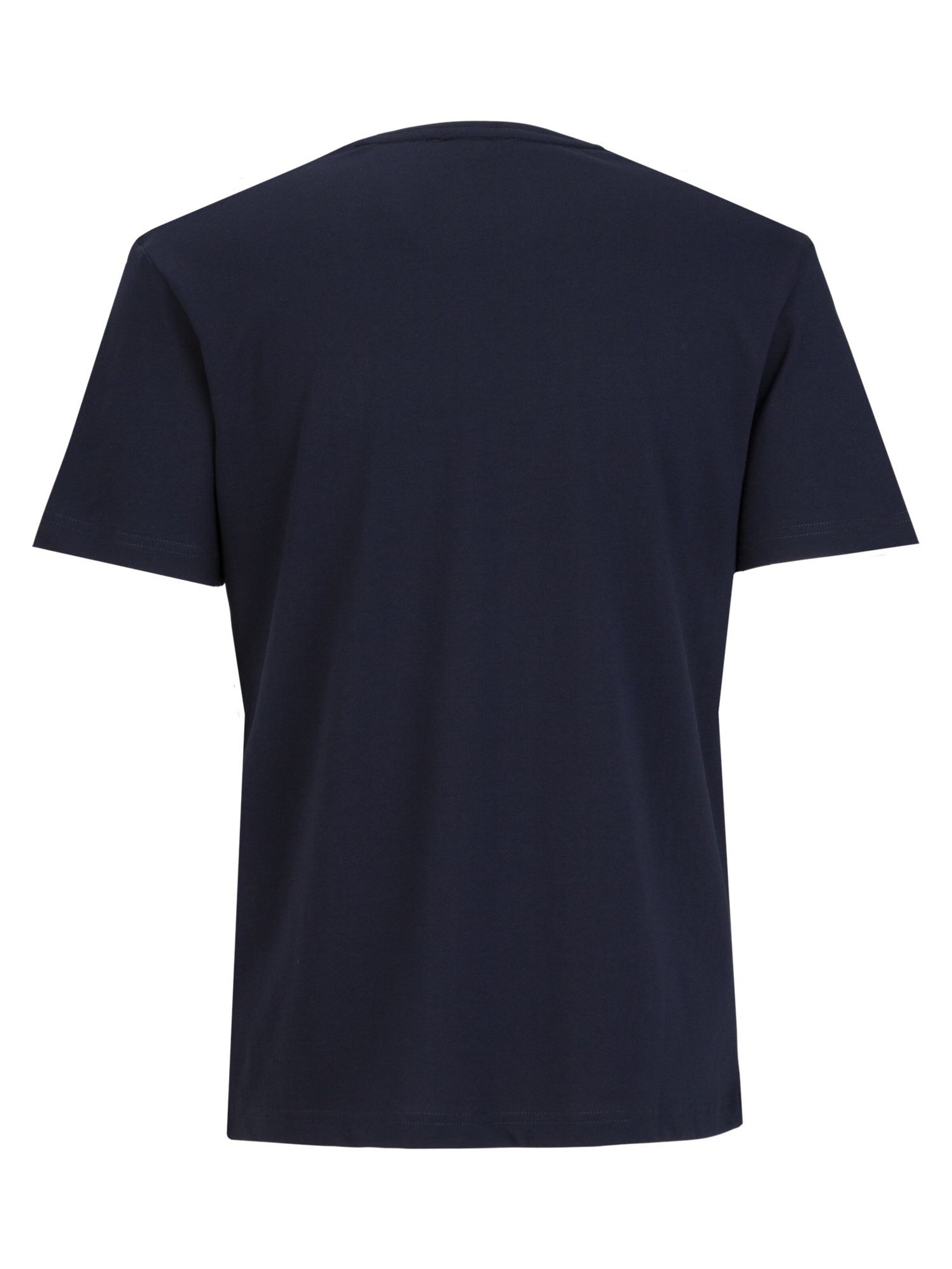 19V69 ITALIA Tričko 'Toni M.P.' - Modrá