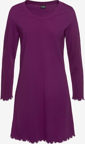 LASCANASpavaćica košulja - ljubičasta boja: prednji dio