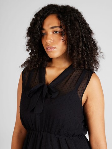 Robe 'Renate' ABOUT YOU Curvy en noir