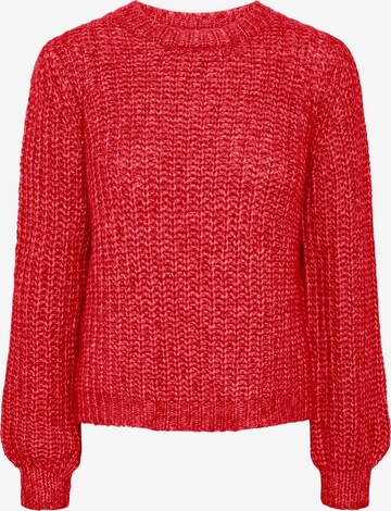 Pullover 'SEANA' di PIECES in rosso: frontale