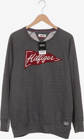 Tommy Jeans Sweatshirt & Zip-Up Hoodie in XL in Grey: front