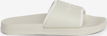 Calvin Klein Jeans Pantolette in Beige