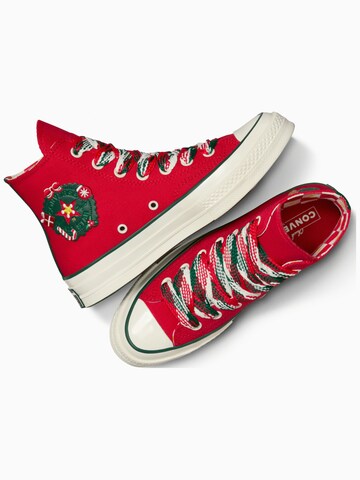Sneaker alta 'Converse' di CONVERSE in rosso