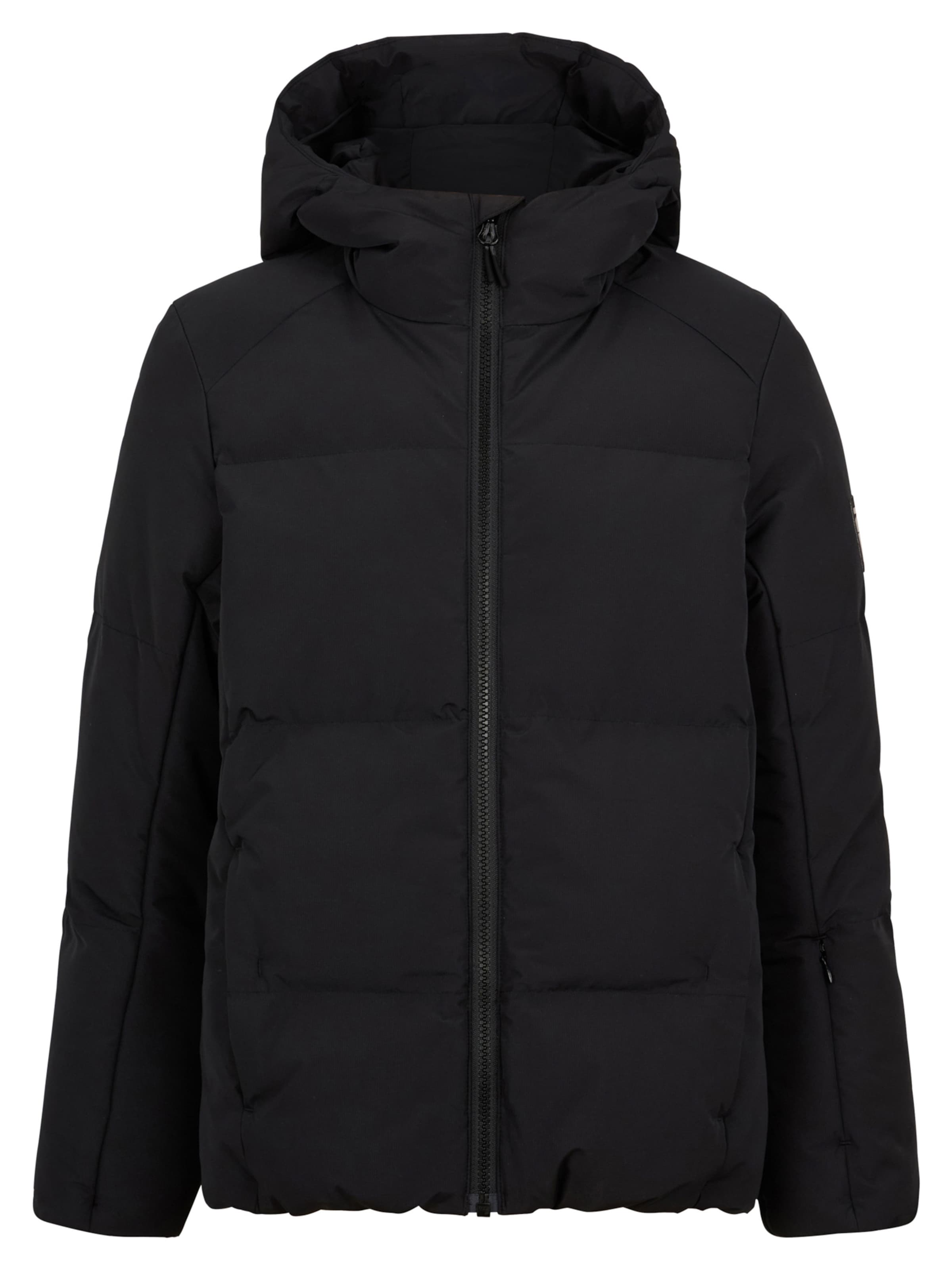 ZIENER Outdoor jacket 'Awar' in Black: front