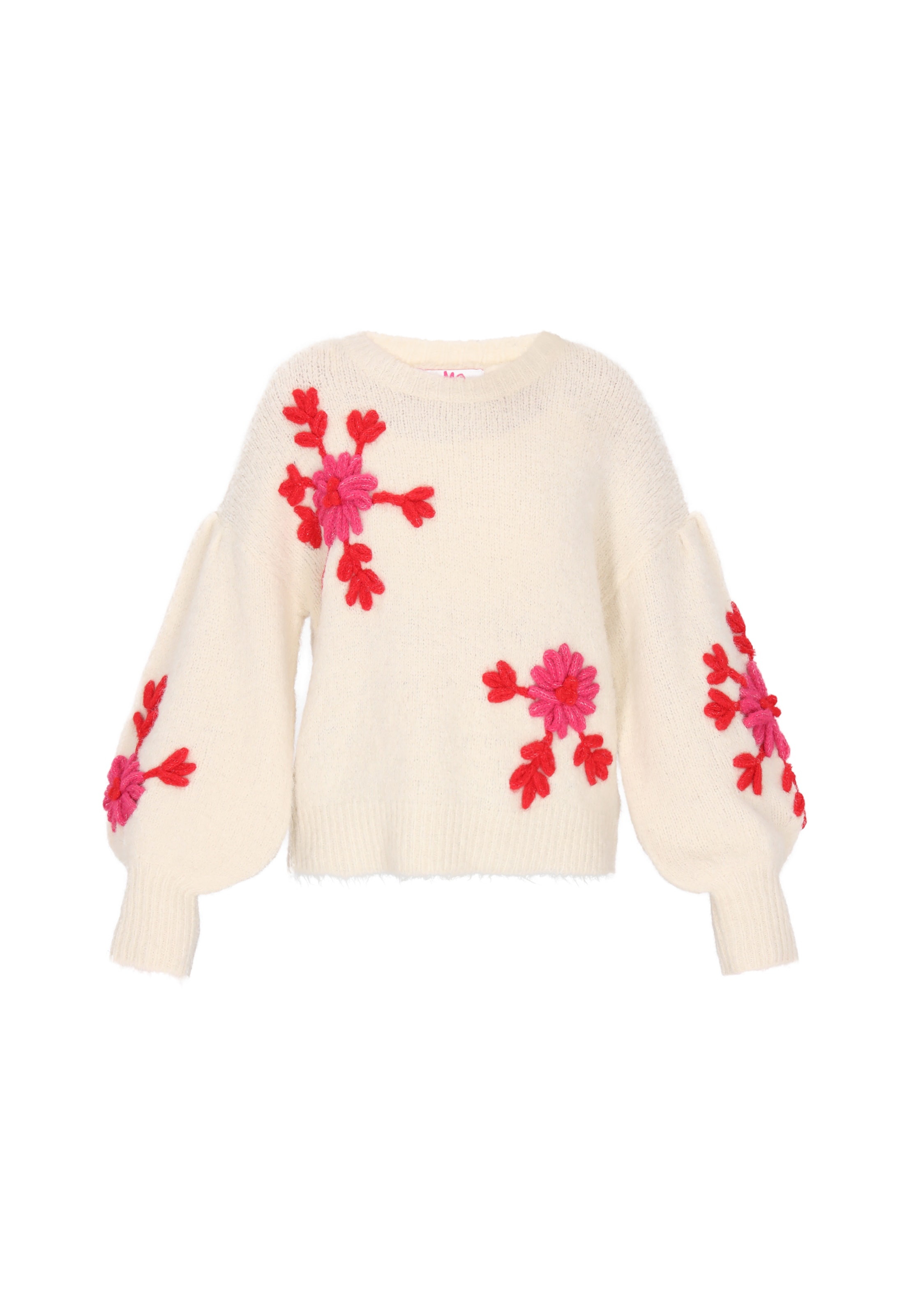 MYMOŠiroki pulover - bež boja: prednji dio