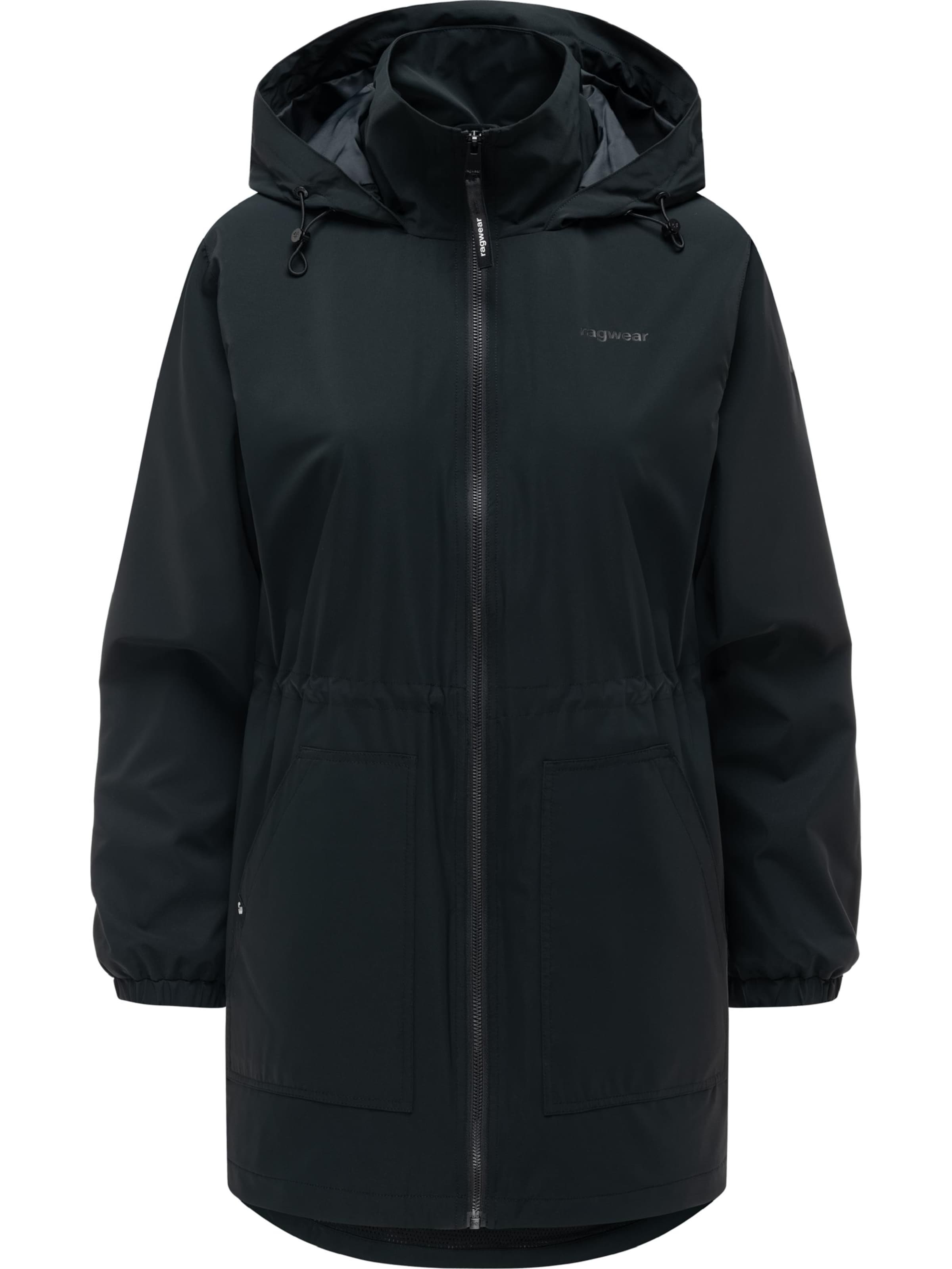 Ragwear Raincoat 'Brona' in Black, Item view