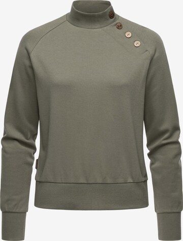 Ragwear Sweatshirt 'Majjorka' in Groen: voorkant