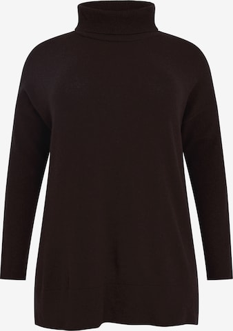 Yoek Sweater in Brown: front
