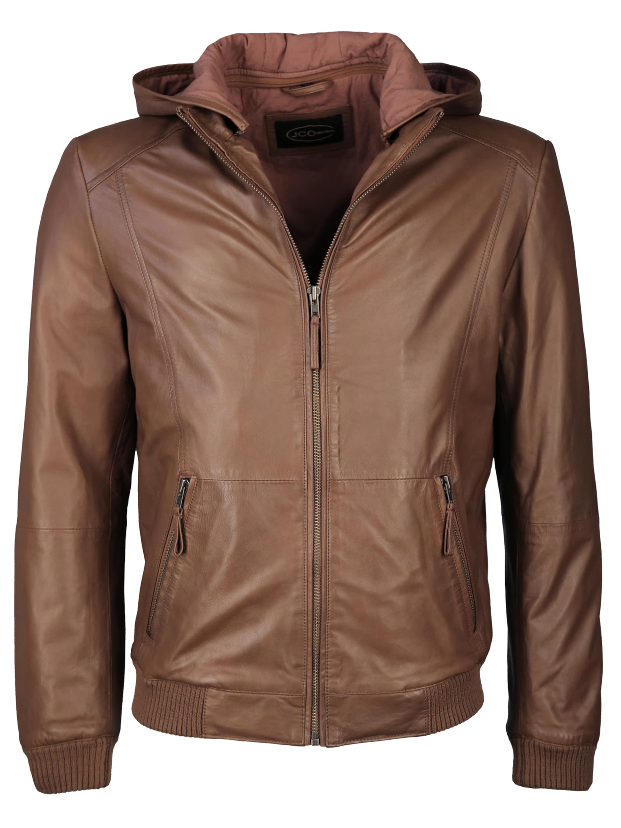 JCC Lederjacke in cognac, Produktansicht