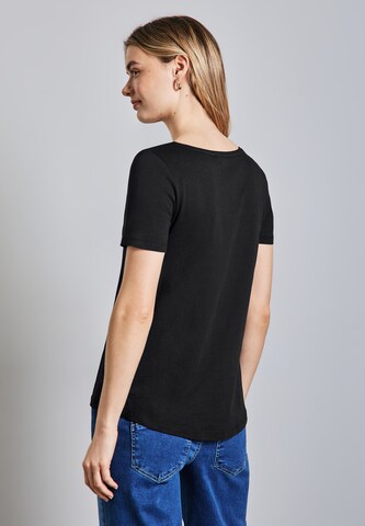 STREET ONE - Camiseta 'Gerda' en negro
