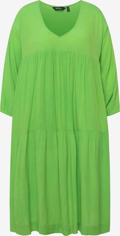 Ulla Popken Dress in Green: front