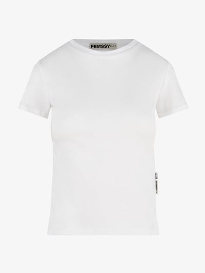 FEMSSY Shirts 'PURE' i XS i hvid, Produktvisning