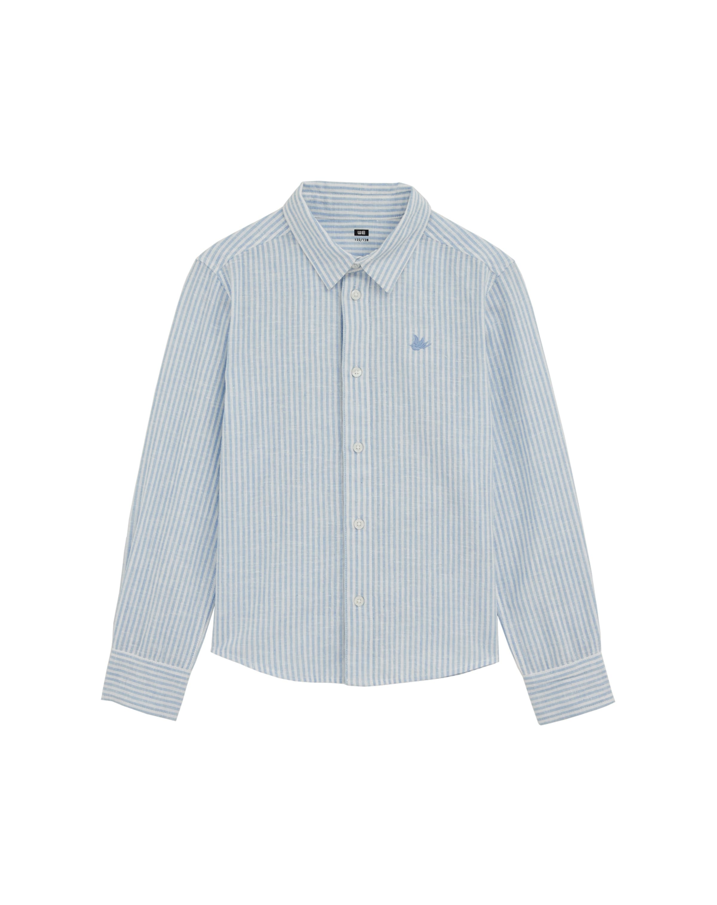 WE Fashion Regular fit Srajca | modra barva: sprednja stran