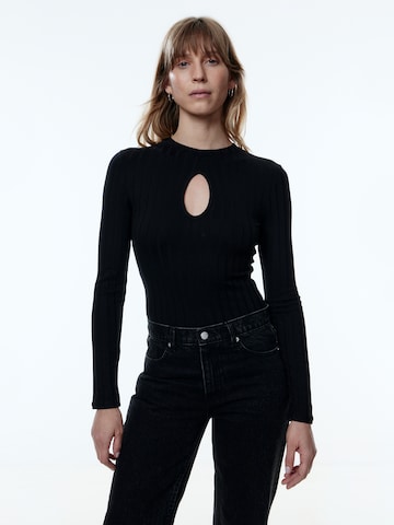 EDITED Skjorte 'Charlot' i svart: forside