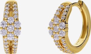 Lucardi Oorbellen 'Chic' in Goud: voorkant