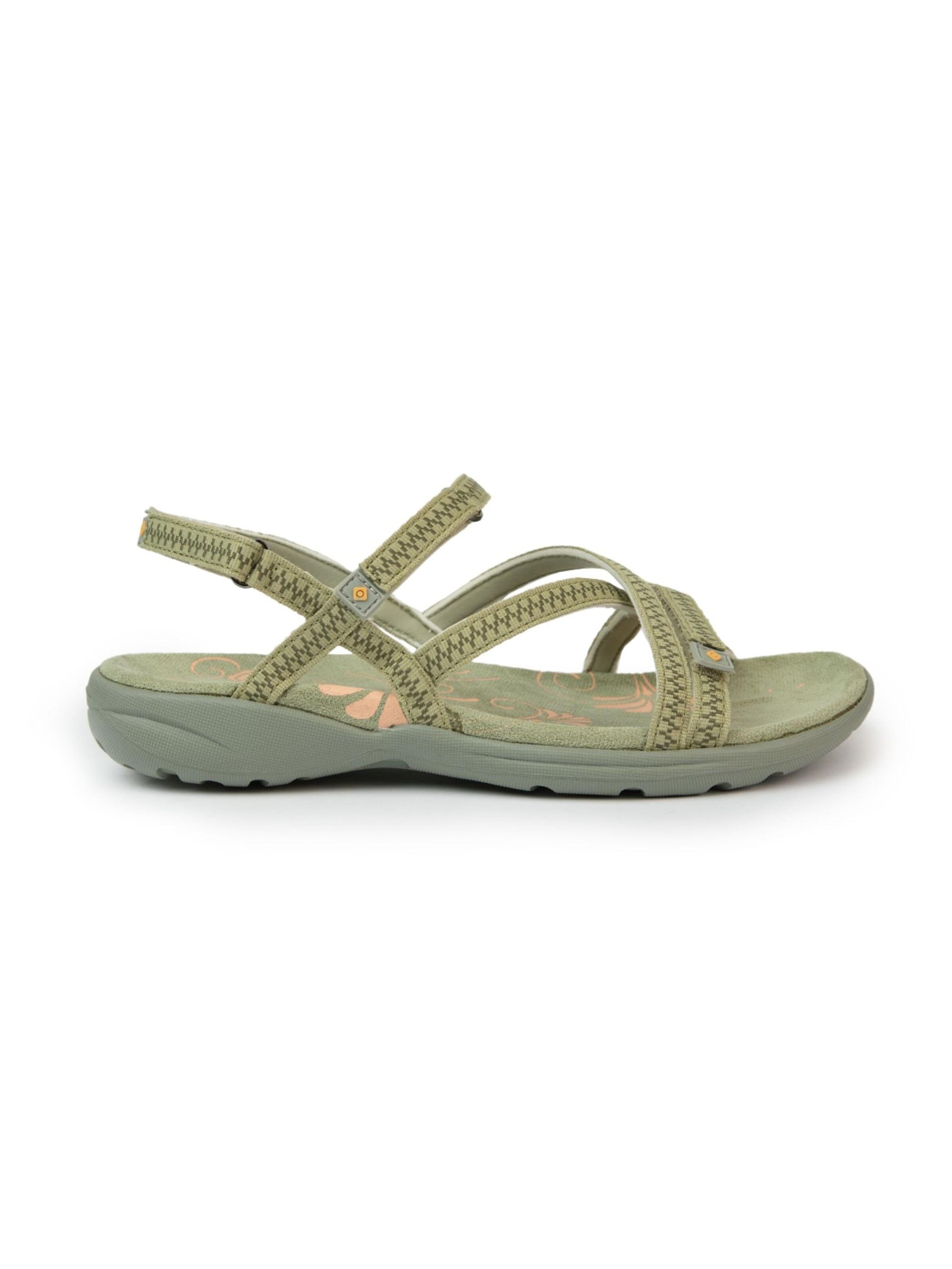 Sandales de randonnée Izas en vert : devant