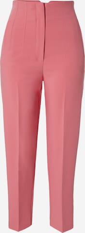 Pantalon à plis 'Charlotta' EDITED en rose : devant