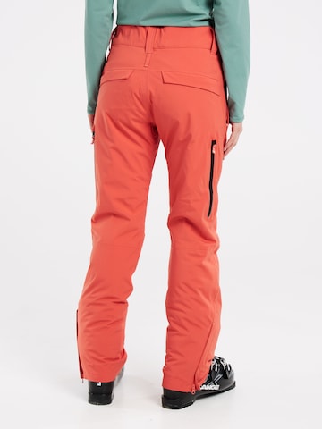PROTEST Regular Workout Pants 'CARMACKS' in Red