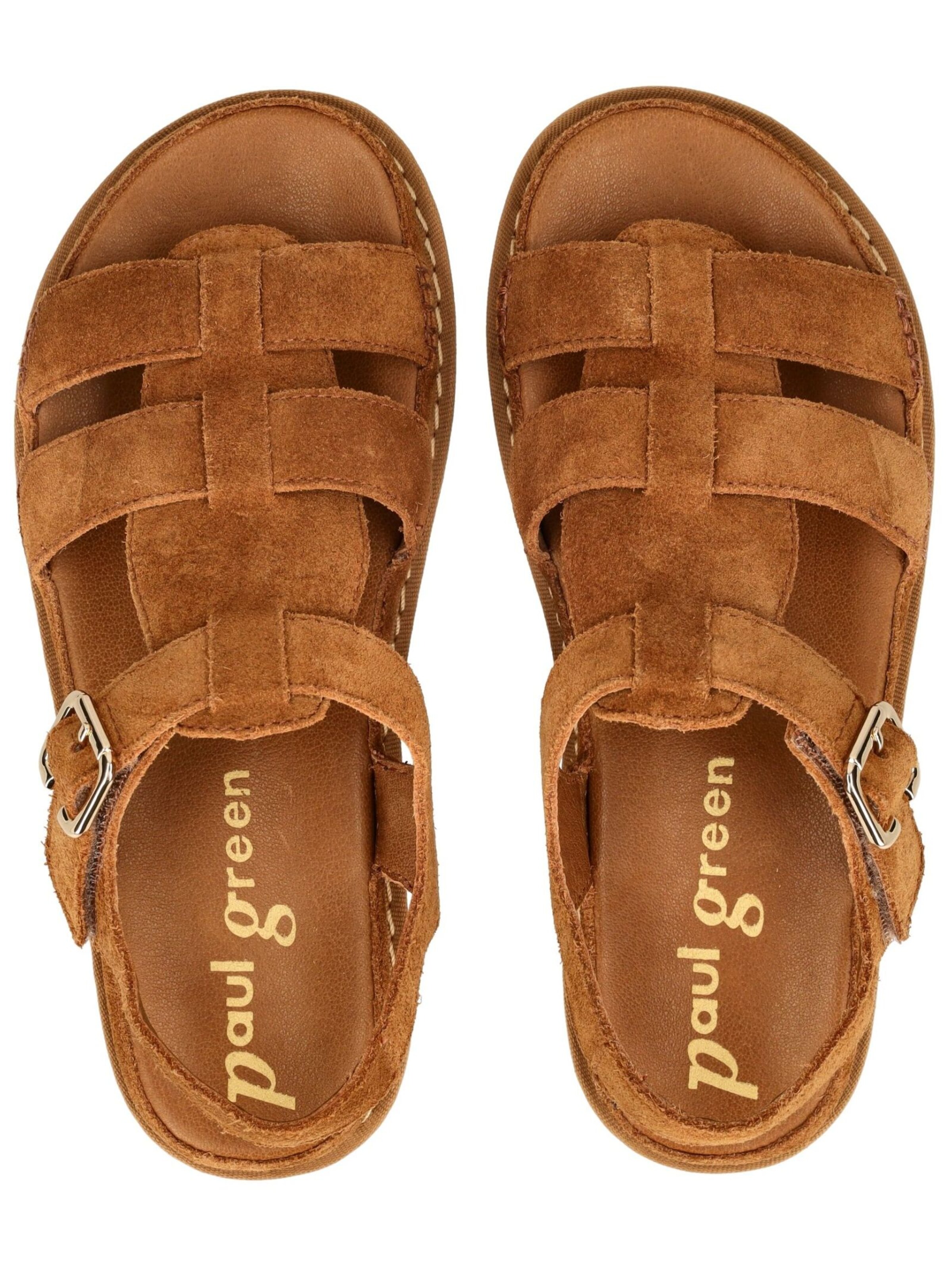Paul Green Strap sandal in Brown