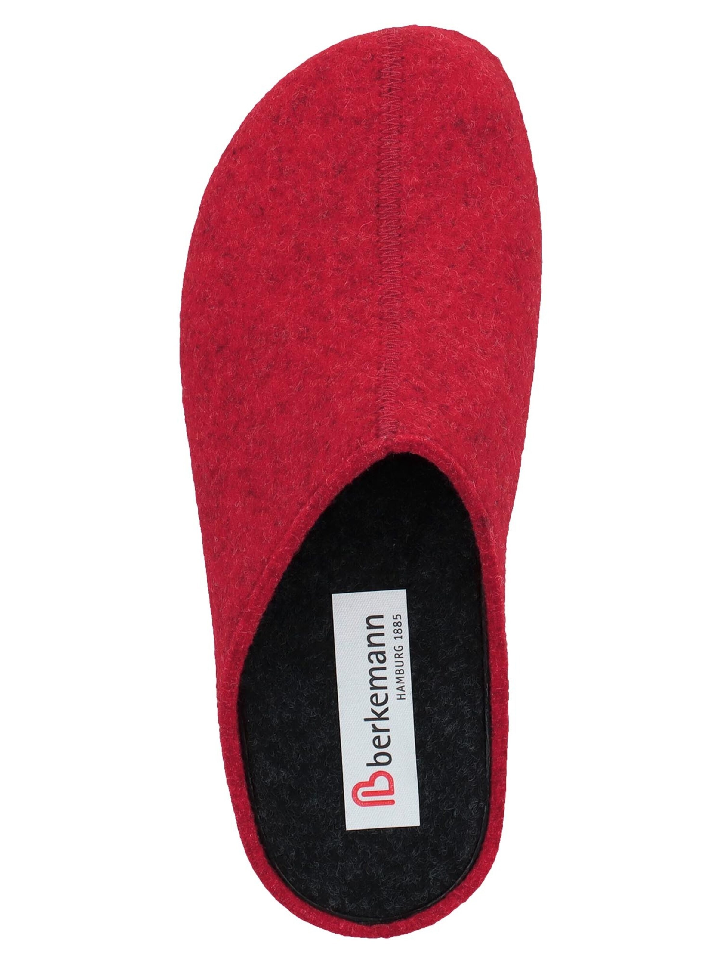 BERKEMANN Clogs 'Florina' in Rood