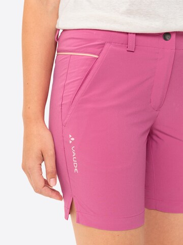 VAUDE Regular Outdoorhose 'Skomer STS III' in Pink