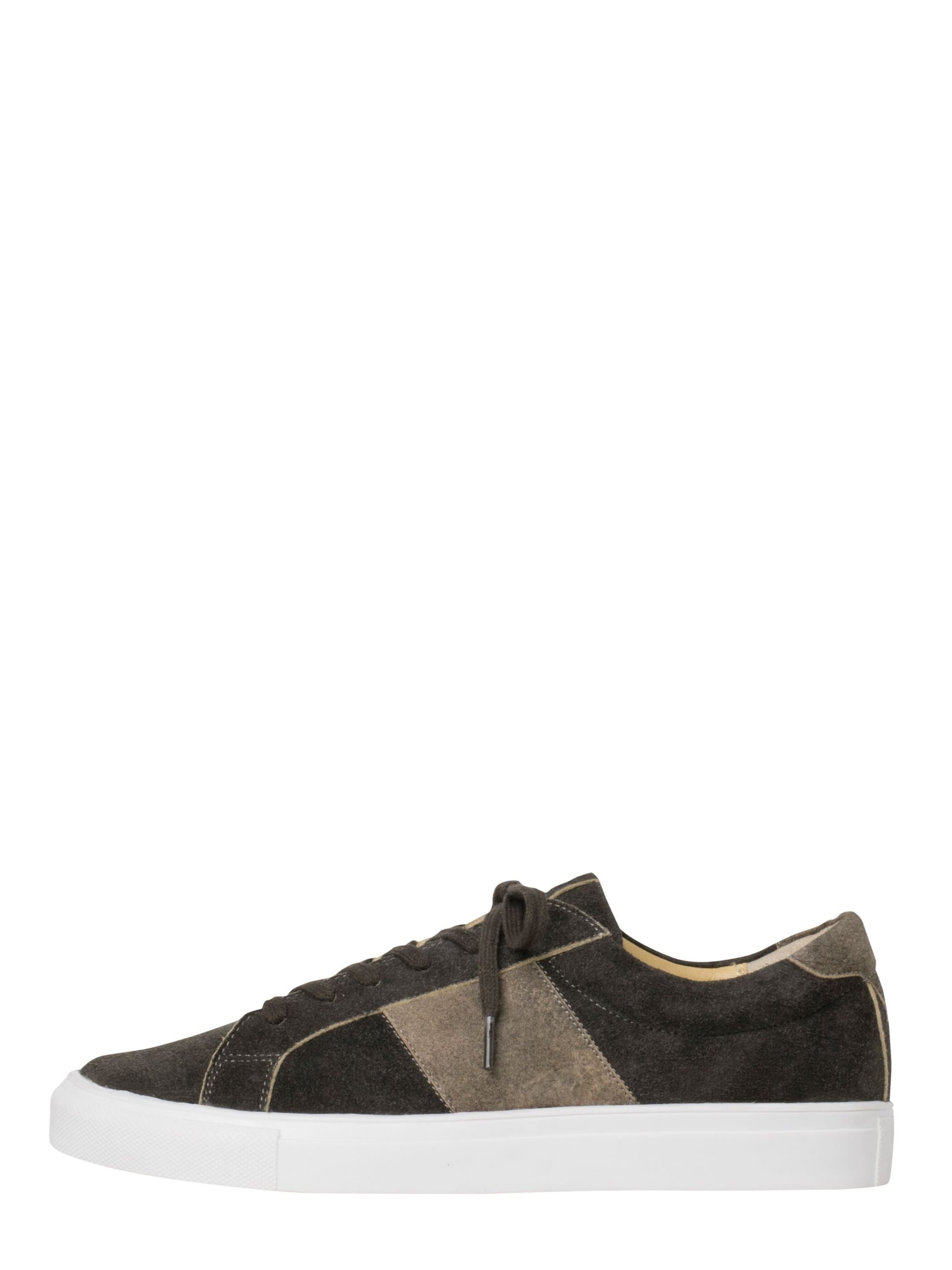 SPIETH & WENSKY Platform trainers 'Askot' in Brown: front