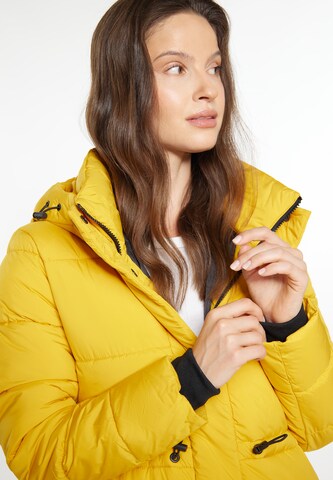 Manteau d’hiver 'Fenia' usha BLUE LABEL en jaune