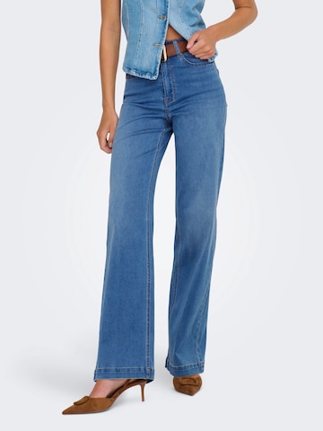 Wide Leg Jean 'ONLMADISON-ROYAL' ONLY en bleu : devant