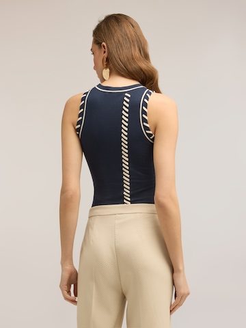 Pull-over MOTIVI en bleu