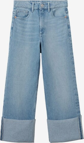 MANGO TEEN Jeans 'Turnup' in Blau: predná strana