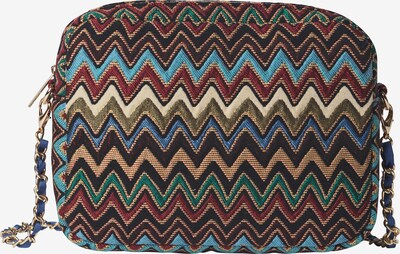 BeckSöndergaard Tasche 'Blanca Paya' in beige / taubenblau / braun / grün / schwarz, Produktansicht
