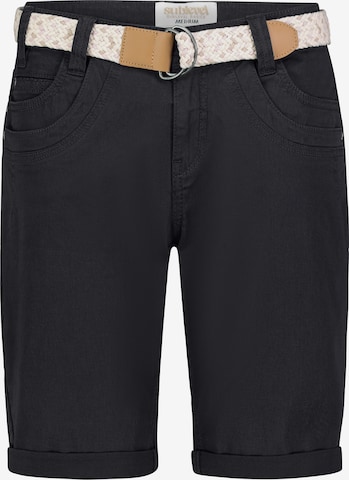 Sublevel Regular Trousers in Black: front