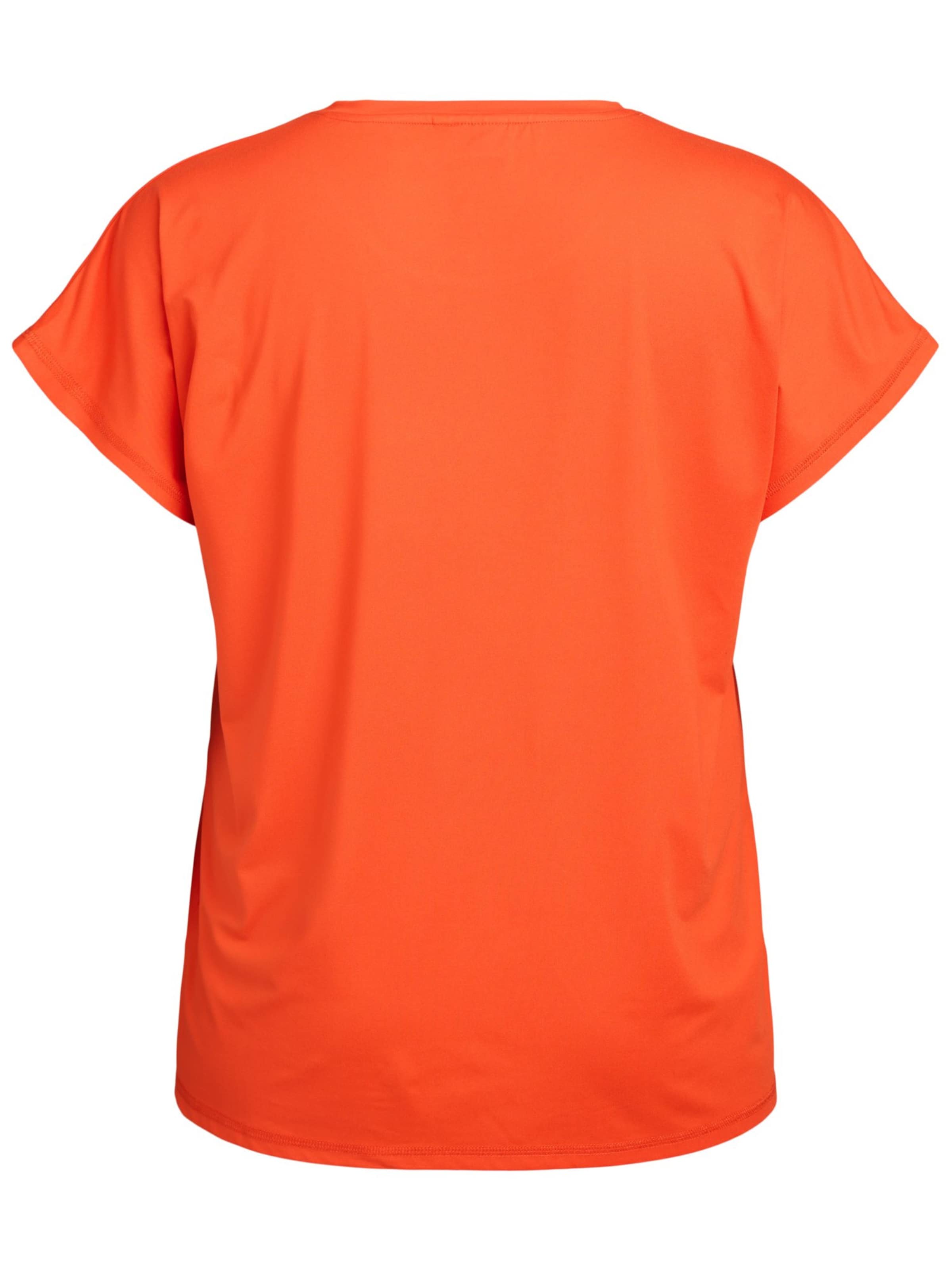 T-shirt fonctionnel Active by Zizzi en orange