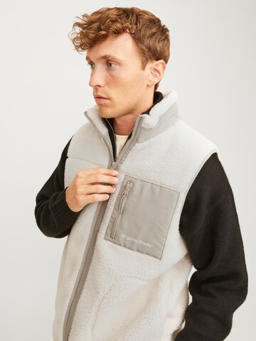 Gilet 'JORVesterbro' JACK & JONES en blanc
