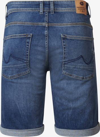 Coupe slim Jean Petrol Industries en bleu