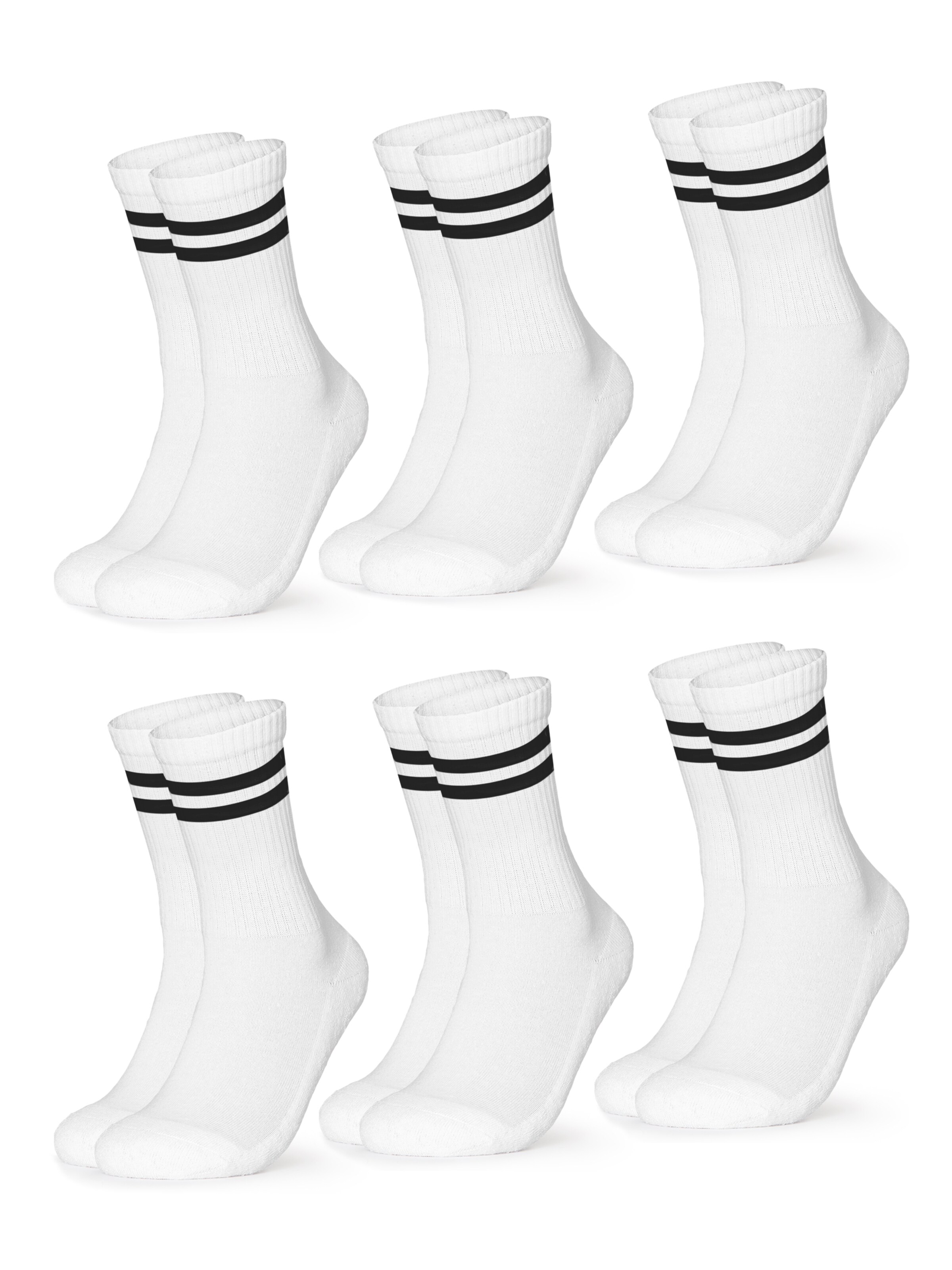 Occulto Sports socks 'Serena' in White: front