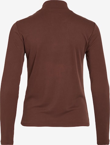 VILA Shirt in Brown