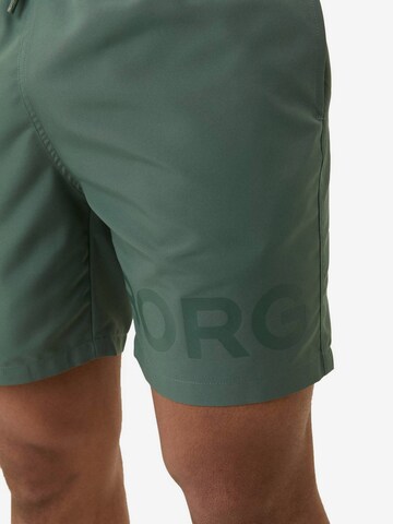 BJÖRN BORG Sportbadehose in Grün