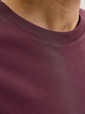 Coupe slim T-Shirt JACK & JONES en rouge