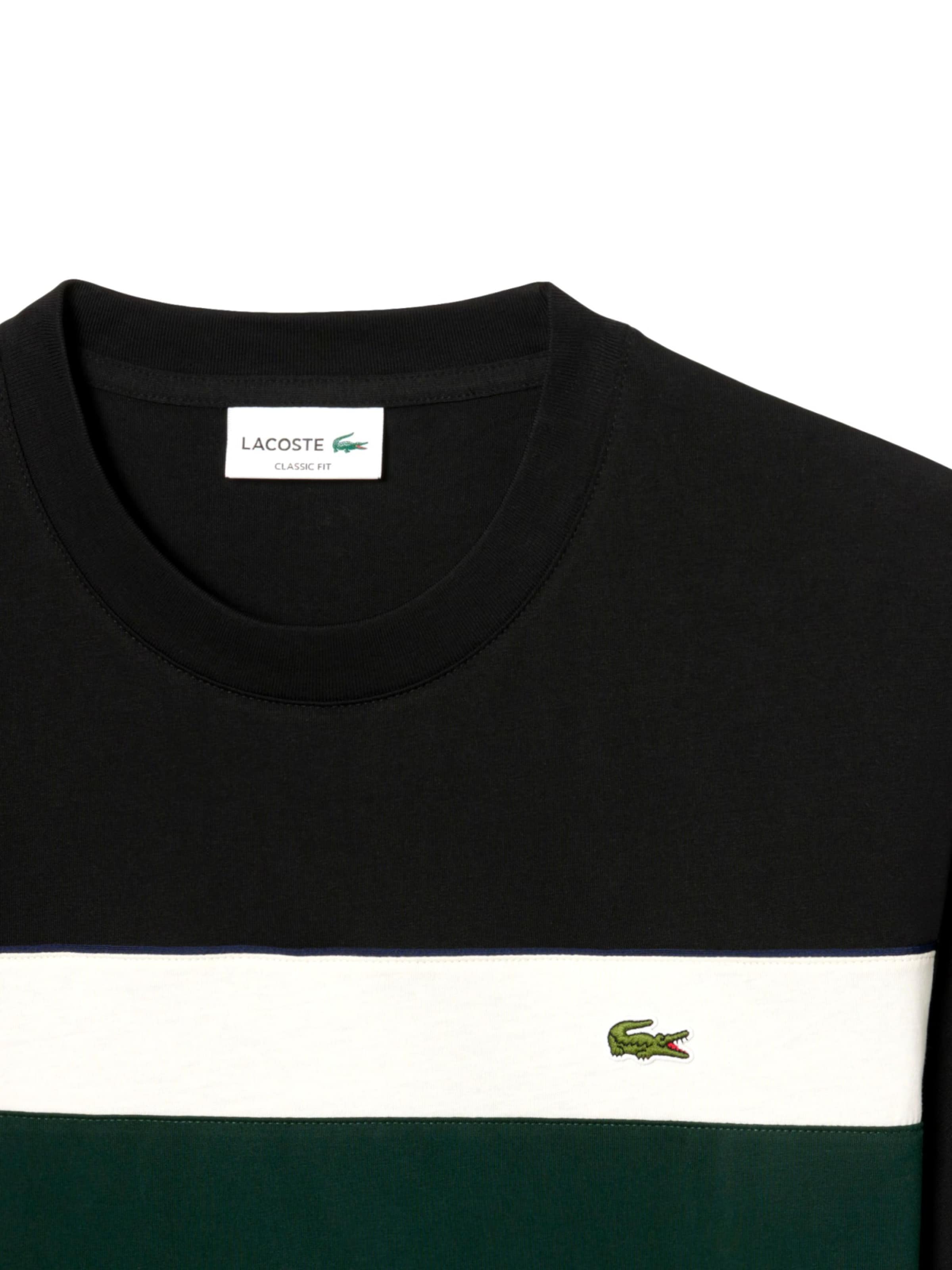 LACOSTE Shirt in Zwart