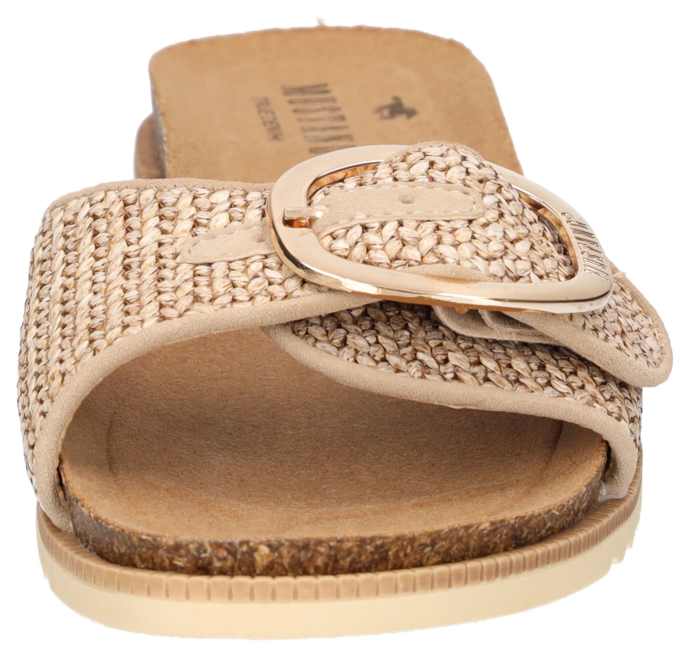 MUSTANG Mules in Beige
