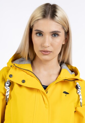 Schmuddelwedda Weatherproof jacket in Yellow