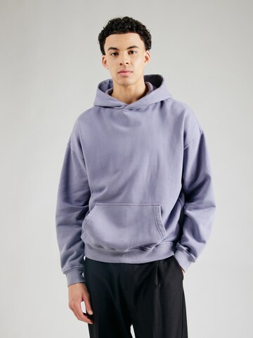 Abercrombie & Fitch Sweatshirt 'ESSENTIALS' in Blauw: voorkant