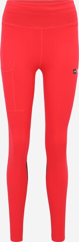 Skinny Pantalon de sport 'MOVMYNT' THE NORTH FACE en rouge : devant