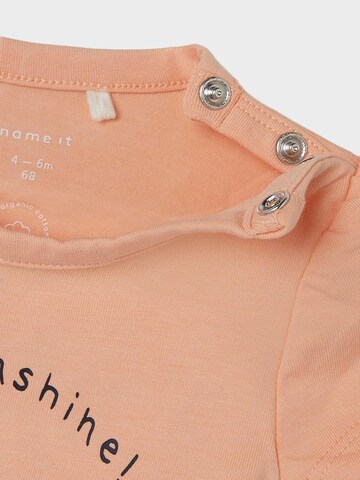 NAME IT Shirt 'FANNA' in Oranje