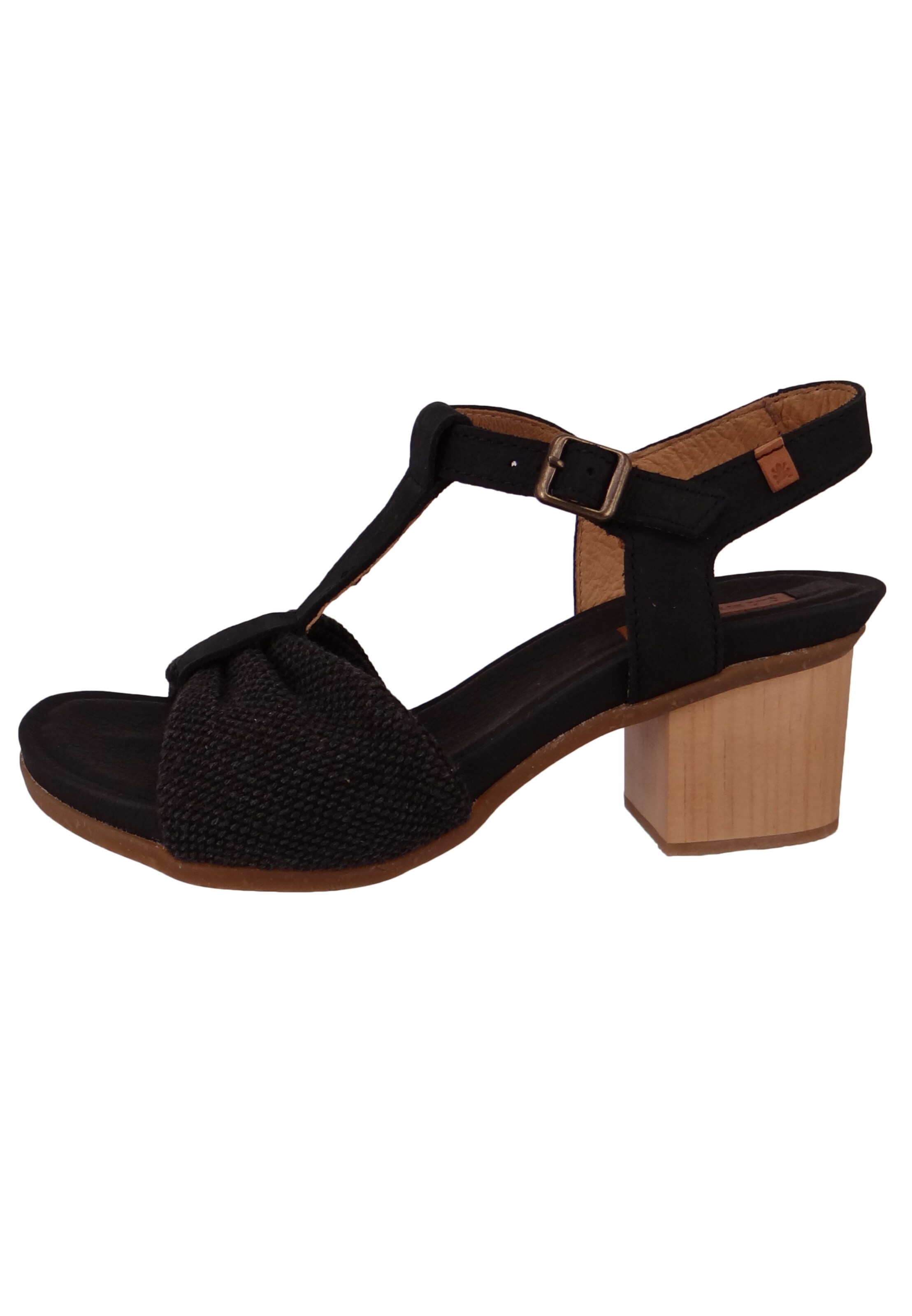 EL NATURALISTA - Sandália 'Deba' em preto