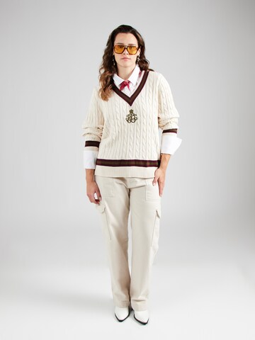 Lauren Ralph Lauren Plus Sweater 'MEREN' in Mixed colors