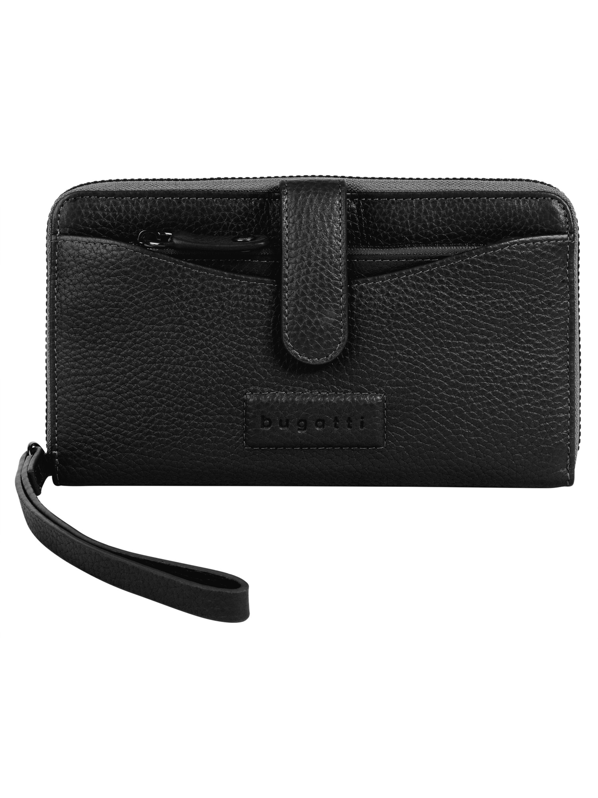bugatti Wallet 'bugatti Geldbörse ELSA' in Black: front